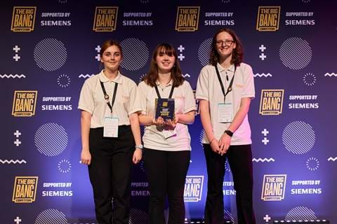 Junior technology - Lucy Turner, Megan Joyce and Niamh Price - Freman College